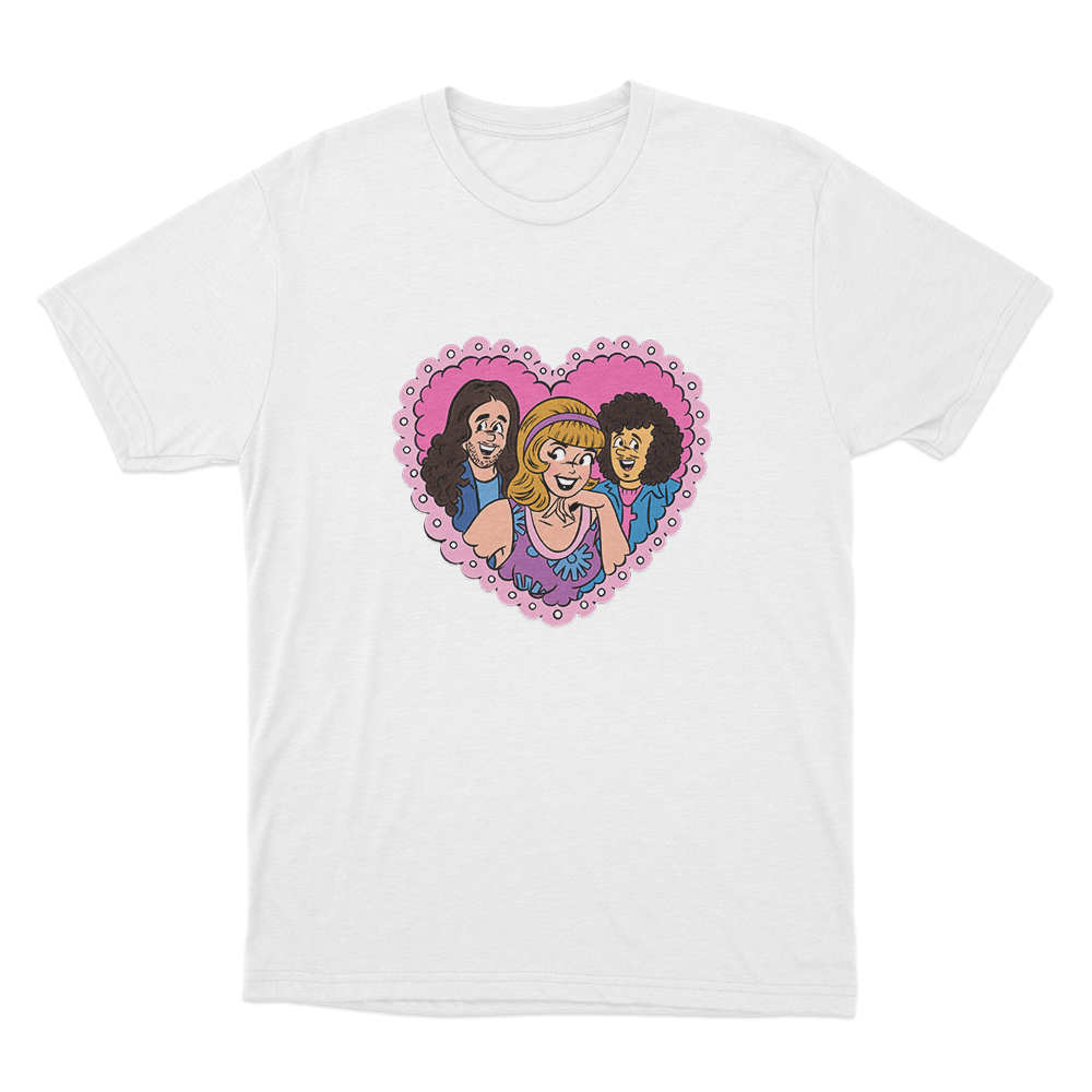 Beach Bunny Archie Unsex T Shirt White Beach Bunny Archie Unsex T Shirt White