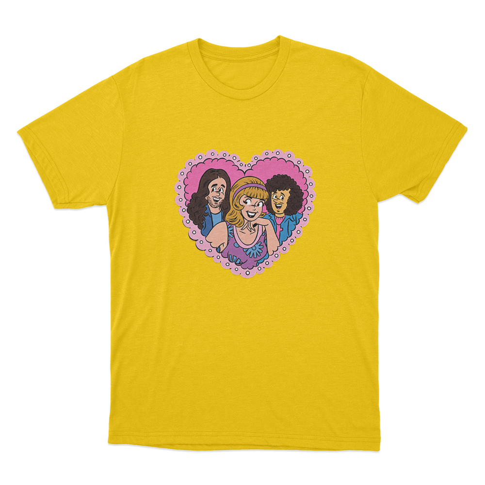 Beach Bunny Archie Unsex T Shirt Yellow Beach Bunny Archie Unsex T Shirt Yellow