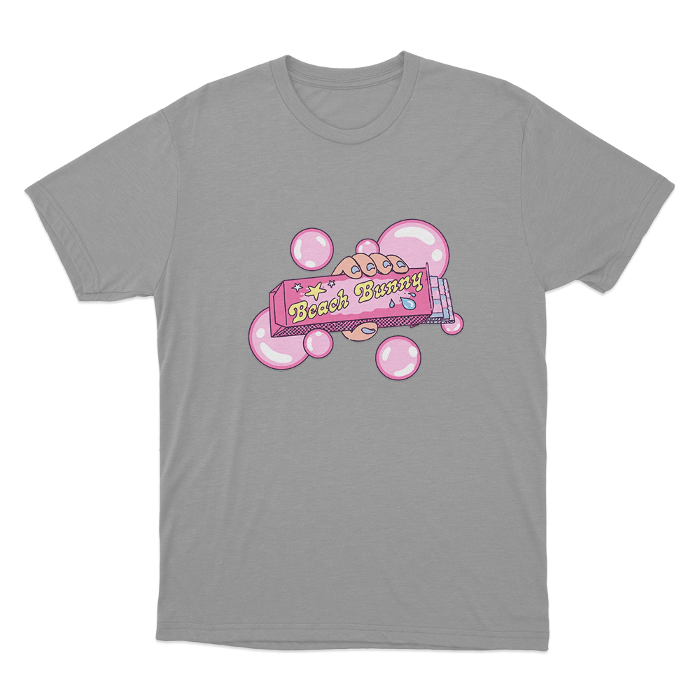 Bubble Gum Unisex T Shirt Grey Bubble Gum Unisex T Shirt Grey