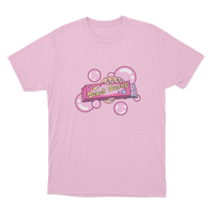 Bubble Gum Unisex T Shirt Pink