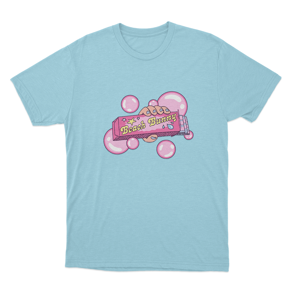 Bubble Gum Unisex T Shirt Sky Blue Bubble Gum Unisex T Shirt Sky Blue