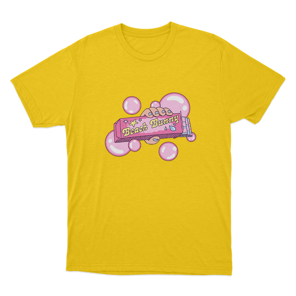 Bubble Gum Unisex T Shirt Yellow Bubble Gum Unisex T Shirt Yellow
