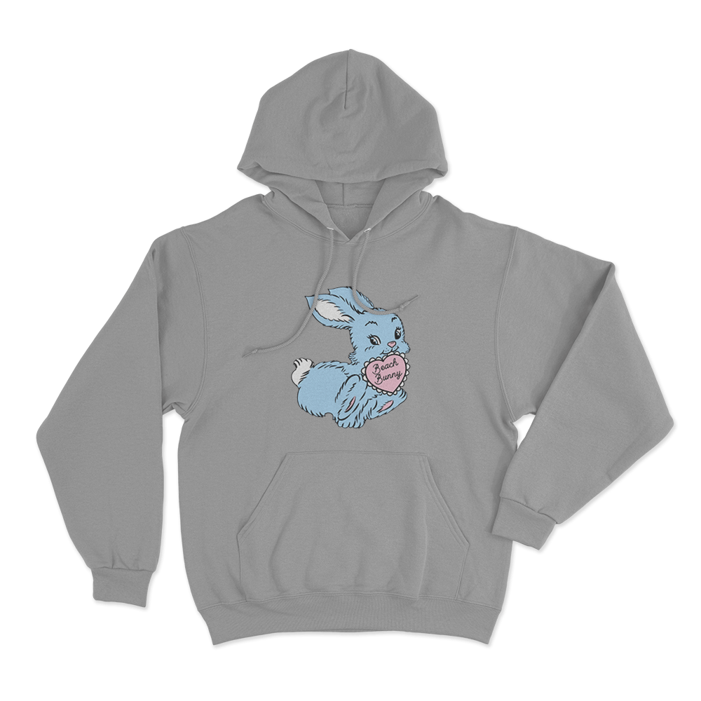 Bunny Unisex Hoodie Grey Bunny Unisex Hoodie Grey