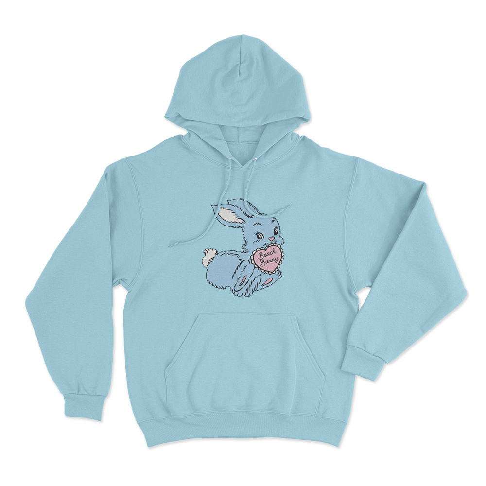 Bunny Unisex Hoodie Sky Blue Bunny Unisex Hoodie Sky Blue